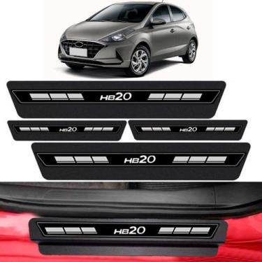 Imagem de Kit Soleira Porta Top Premium Hyundai Hb20 Todos Anos - Leandrini