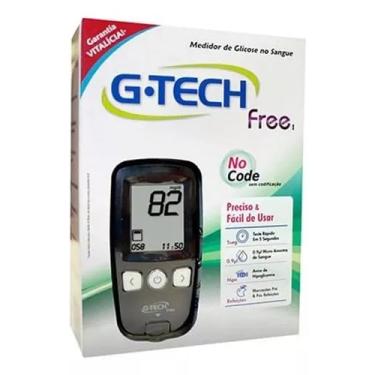 Imagem de Kit Aparelho De Medir Glicemia Glicose Diabetes G-tech…