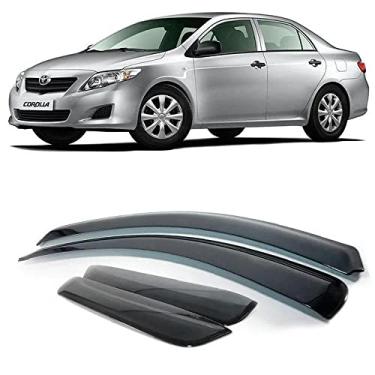 Imagem de Calha de Chuva Acrilica Adesiva Corolla Sedan 2008 a 2014 4 Portas