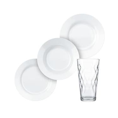 Imagem de Aparelho de Jantar Duralex Opaline – 16 Peças
