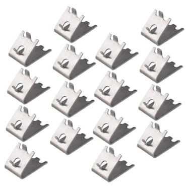 Imagem de Hemobllo 16 Peças Clipe De Fivela De Geladeira Para Geladeira Freezer Refrigerador Suporte De Prateleira Clipe De Prateleira De Geladeira Clipes De Prateleira De Geladeira Ganchos De