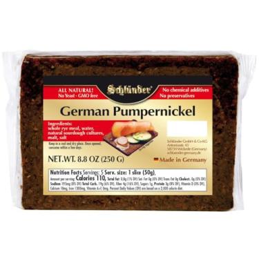 Imagem de Pão de Centeio Integral Alemão German Pumpernickel Schlunder 250g