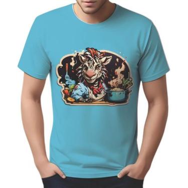 Imagem de Camisa Camiseta Color Chefe Zebra Cozinheira Cozinha 1 - Enjoy Shop