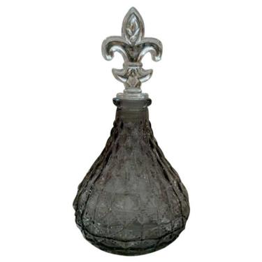 Imagem de Licoreira em Cristal com Tampa Flor de Lis - 18,5cm - 35678