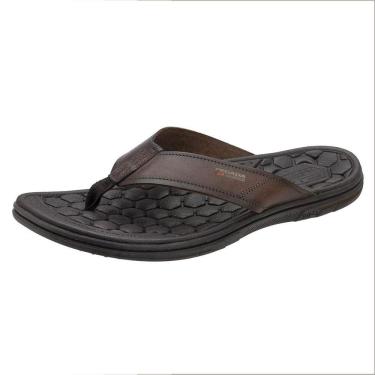 Imagem de Chinelo Masculino Conforto Couro Pegada 533301
