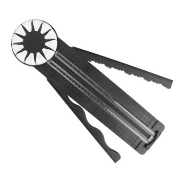 Imagem de Vaveren Aparador de papel 12 em 1, cortador de papel artesanal, cortador de papel portátil, ferramenta de scrapbooking para cupons, etiqueta de cartão de