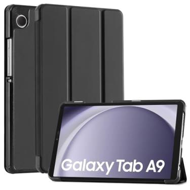 Imagem de CoBak Capa para Samsung Galaxy Tab A9 8,7 polegadas 2023, capa protetora traseira rígida com suporte fino para tablet Samsung Galaxy Tab A9