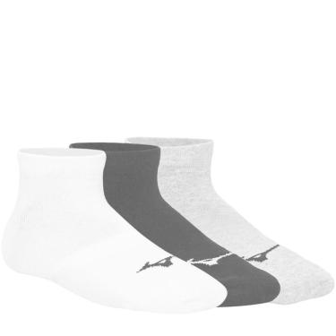 Imagem de Kit Meia 3 Pares Unissex Cano Baixo Mizuno Training Basic Mimam21937