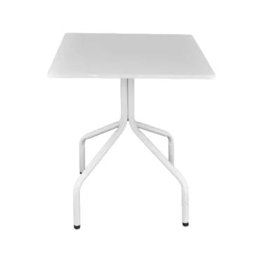 Imagem de Ecom Home - Mesa Moema 70x70 Para Sorveteria Restaurante Branca