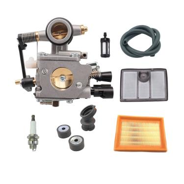 Imagem de DABAZUALY 4224-120-0651 Carburador para serra de corte de concreto Stihl TS700 TS800 com kit de filtro de ar, substituto para Tillotson HS314A HS-314A, 4224-120-0650 4224-120-0600