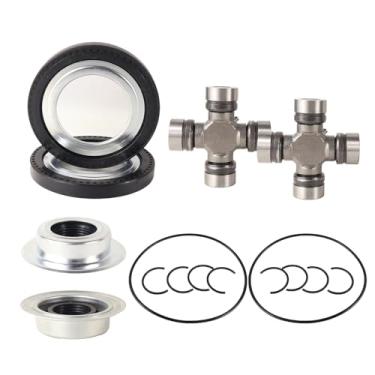 Imagem de Eterpace Kit de vedação de eixo dianteiro e junta em U lubrificável 2014835 compatível com Ford Super Duty F250 F350 2005-2015 rodas traseiras simples e duplas caminhões 4x4