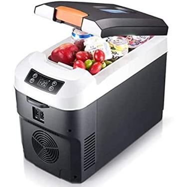 Imagem de 12L/15L/20L/25L/35L Congelador de geladeira portátil para carro 12/24V/220V Caixa refrigeradora de carro, Minigeladeira elétrica para campervan, veículo, caminhão, RV, barco, viagem, 25L
