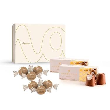 Imagem de Conjunto Kopenhagen Nhá Benta 270g para o Dia das Mães e Namorados, com 6 Bombons 15g, 2 Bombons 90g e Caixa 8x22x26cm
