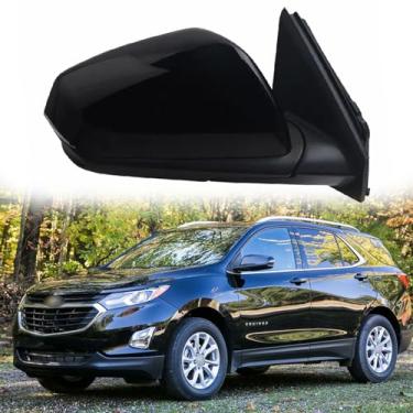Imagem de Espelho lateral do passageiro adequado para Chevrolet Equinox 2018-2022 substituição retrovisor lateral acessórios de espelho retrovisor de carro (9 fios)