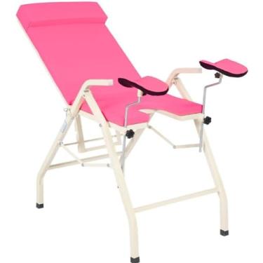 Imagem de Sofá de mesa de cama de beleza de massagem, cama portátil dobrável para exame ginecológico, cama de obstetrícia ginecológica ambulatorial hospitalar, cadeira de exame ginecológico, A