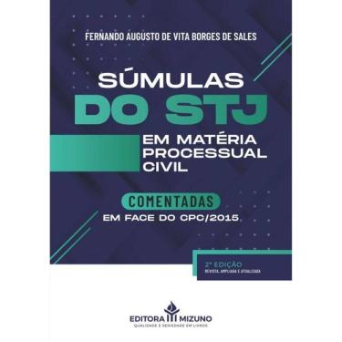 Imagem de Súmulas Do Stj Em Matéria Processual Civil