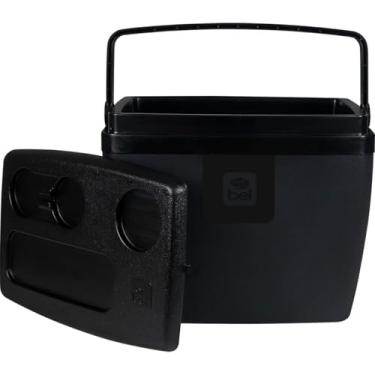 Imagem de Caixa Térmica, 36 Litros, com Alça, Preta, Bel
