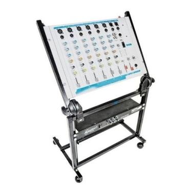 Imagem de Rack studio ask l19 mesa de som amplificador c/ regulagem