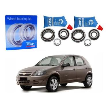 Imagem de Par Kit Rolamento Roda Celta 1.0 1.4 2013 A 2015 - SKF