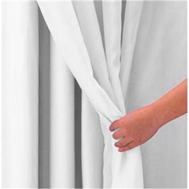 Imagem de Cortina Voal 3mx2,6m Forroblecaute Trilhosuiço Sala E Quarto - Chrisne