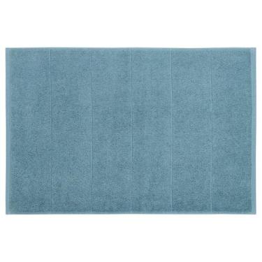 Imagem de Piso Toalha Banheiro Altenburg Antiderrapante Felpudo Flat 800g/m², Az