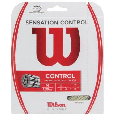 Imagem de Corda Wilson Sensation Control 16l Cartela- 130mm, Unico, Branco