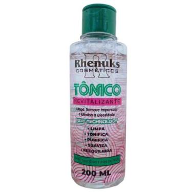 Imagem de Tônico Revitalizante Remove Impurezas Controla Oleosidade - Rhenuks