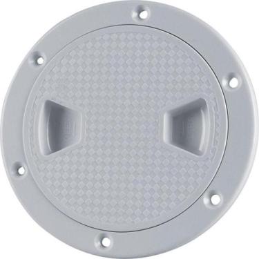 Imagem de Tampa De Inspeção 4 Polegadas Reforçada Branca Com Vedação - Seaflo