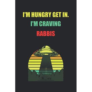 Imagem de Funny Christmas UFO Journal For Rabbi's: Lined Journal, 120 Pages, 6 x 9, Christmas Holiday UFO Book, Funny Alien Journal Matte Finish (Journal for UFO Lovers Journal)