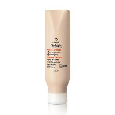 Imagem de Condicionador Nutritivo Tododia Pêssego e Amêndoa 280 ml - Cabelos