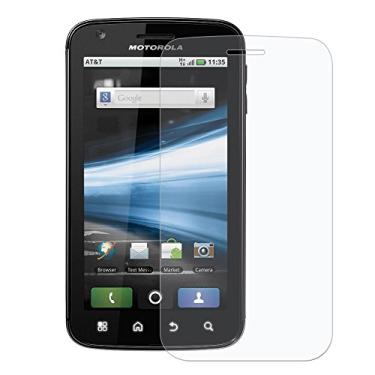 Imagem de Amzer Protetor de tela super transparente com pano de limpeza para Motorola ATRIX 4G MB860