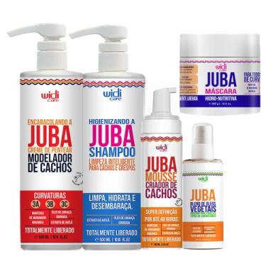 Imagem de Kit Shampoo Blend Encaracolando Máscara e Mousse - Widi Care