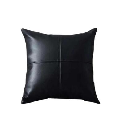 Imagem de Almofada Material Sintético - Decorato Móveis, Preto