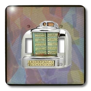 Imagem de 3dRose LLC lsp_13416_2 Jukebox pessoal, interruptor duplo