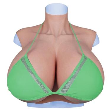 Imagem de LCUPPON Enorme placa de silicone para seios Z Cup 4a grau falso para mastectomia crossd...