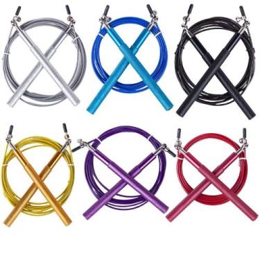 Imagem de Corda De Pular Profissional Alumínio Speed Rope 4 Rolamentos - OCCY, C