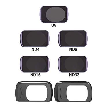 Imagem de CYNOVA Mavic Mini Len Filters CPL UV ND4/PL ND8/PL ND16/PL ND32/PL Professional Neutral Density Filter for DJI Mavic Mini Accessories (ND UV 5Pcs Set)
