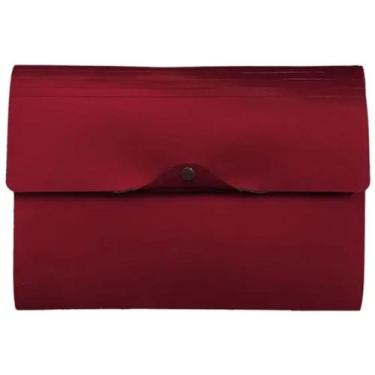 Imagem de Pasta Sanfonada A4 Aroma Cereja Cherry Com 12 Divisoes - Dello