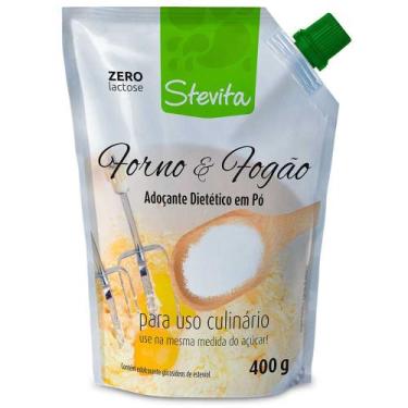Imagem de Adoçante Dietético de Stevia Forno e Fogão Stevita 400g