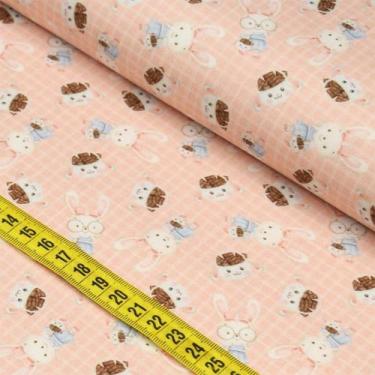 Imagem de Tecido Estampado Para Patchwork - Páscoa DP043 (0,50x1,50) - Fabricart