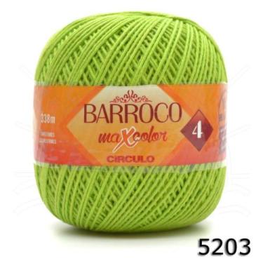 Imagem de Barbante Barroco MaxColor nº 4 200g - CÍRCULO, 5203