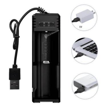 Imagem de Carregador USB para Baterias 18650 Conectividade e Performance LEY2033