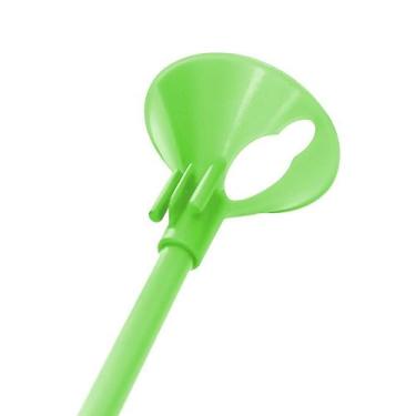 Imagem de Kit Suporte para Balão 33cm - Verde Fluorescente - 10 Unidades - KLF F