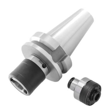 Imagem de kit mandril flutuante bt40 + pinça porta macho T2 06x04,9 - Orion