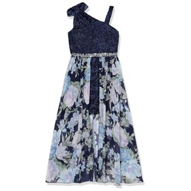 Imagem de Speechless Vestido longo de festa para meninas, Azul-marinho/lavanda, 10