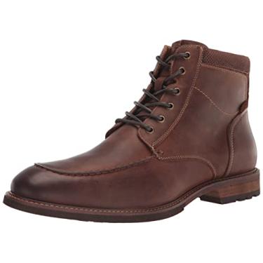 Imagem de Florsheim Bota masculina Chalet Moc Toe Ankle Boot, Cavalo louco marrom, 8