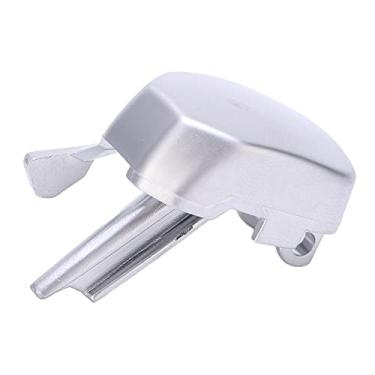 Imagem de Ymiko Tampa de guarnição de botão de alavanca de câmbio LR117072 Substituição para Land Rover Range Rover Sport 2014-2021 Decoração de botão de mudança de marchas