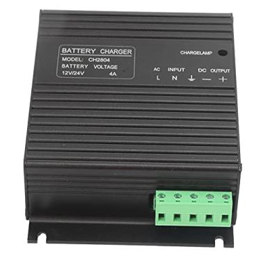 Imagem de Carregador de Bateria de Gerador Inteligente, AC160~277V, Saída DC12V / 24V, Identificação Automática, Compatível Com Bateria de Ampla Temperatura, Uso Em Ambiente úmido