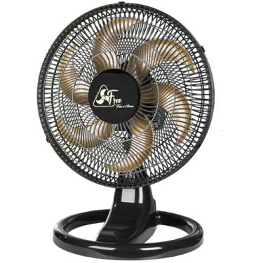 Imagem de Venti-Delta Oscilante de Mesa Free 40 cm Grande Plástica, Bivolt, 644300, 140 W, Preto