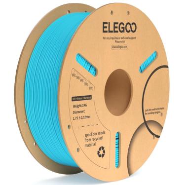 Imagem de Filamento para impressora 3D ELEGOO PLA Plus 1,75 mm azul celeste 1 kg
